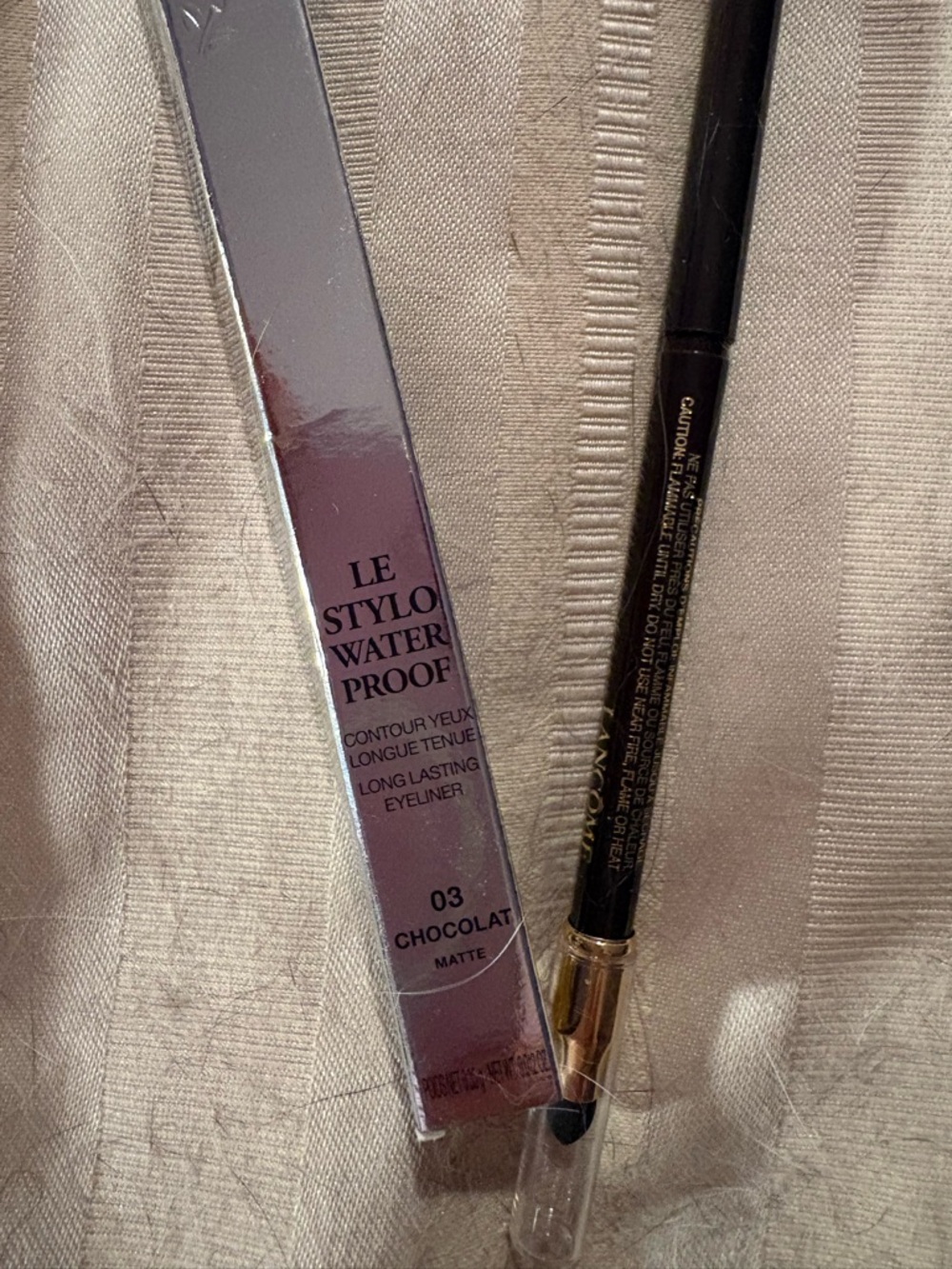 Lancôme Le Stylo Waterproof Eyeliner - Chocolat Matte Brown